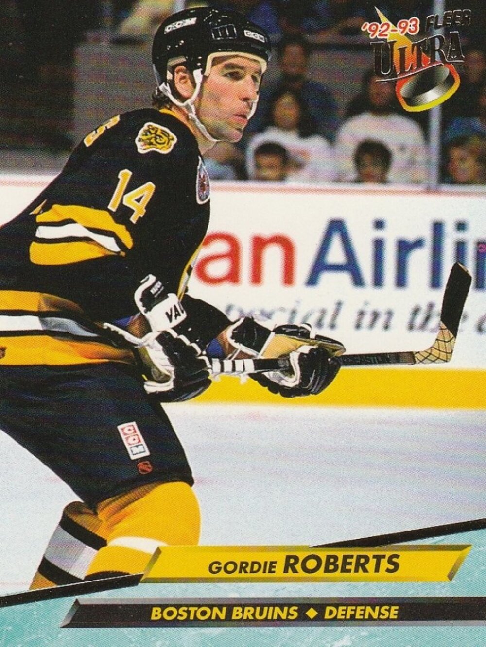 Gordie Roberts Hockey Card